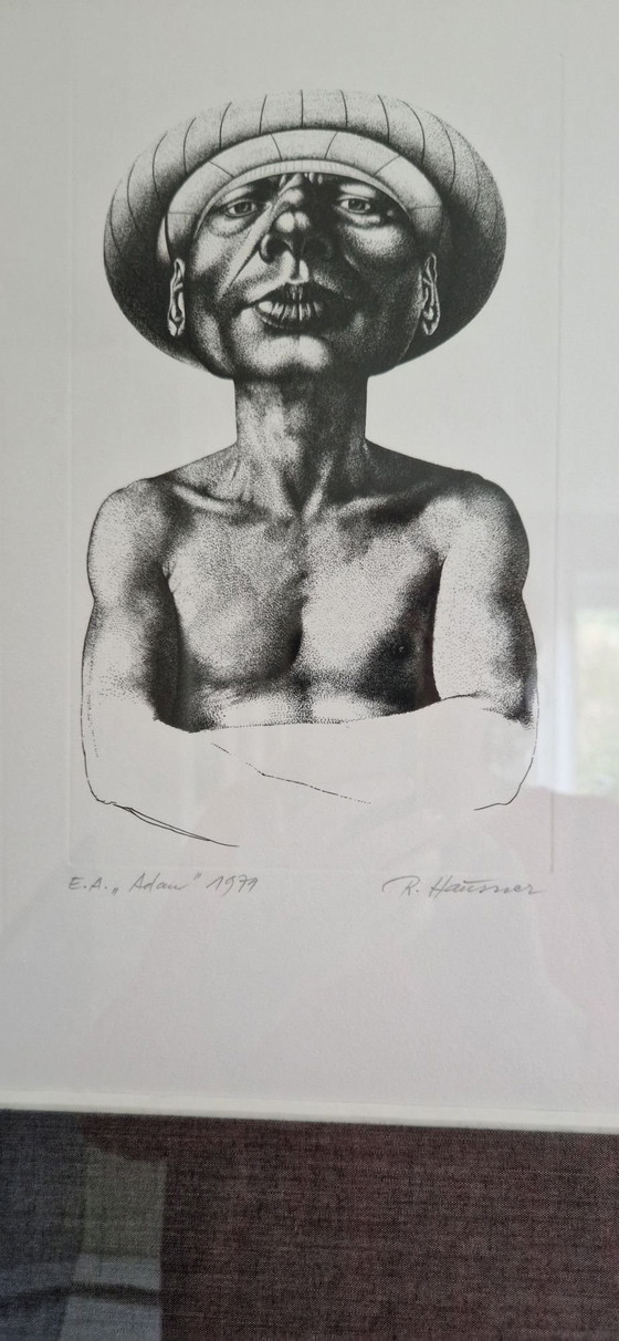 Rudolph Hausner Lithograph – Lithographs & prints, Glass, Metal (photo 2 of 7)