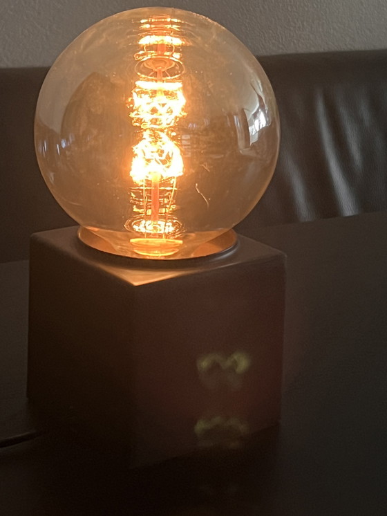 Image 1 of Iconic Philips Cube Mirror Lamp – Vintage 70s Design