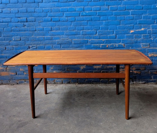 Vintage Danish teak coffee table