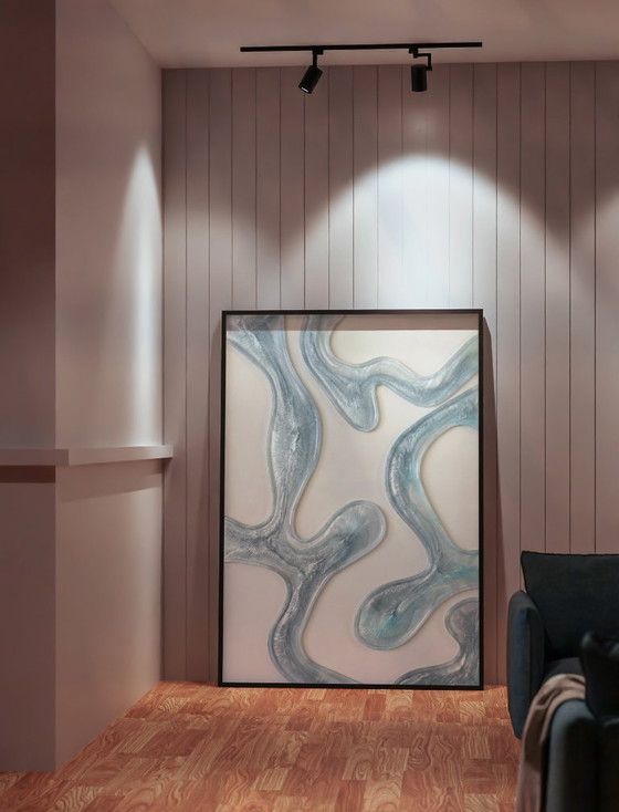 Image 1 of Acrylic Glass Artwork - 180x120 cm - Frozen Pearl Ice (Ori, 1983)