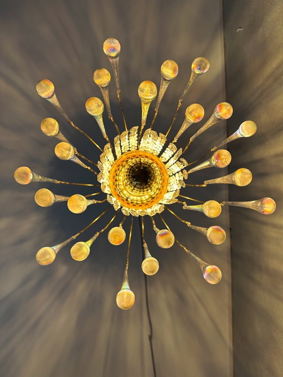 Image 1 of Lampadario a goccia vintage