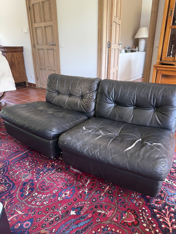 Image 1 of 4x Amanta sofa Mario Bellini