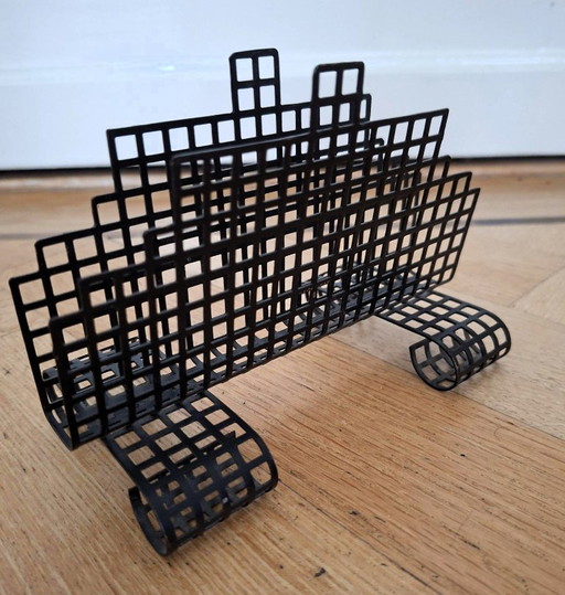 porte-lettres ou porte-serviettes vintage Pilastro