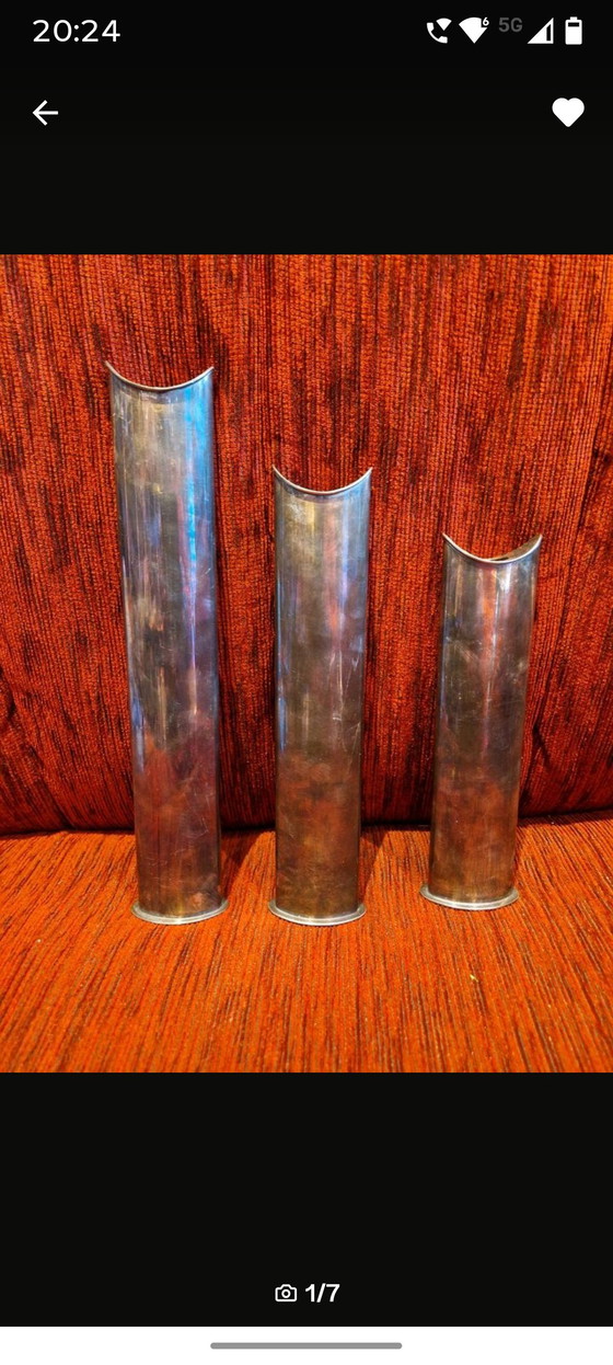 Image 1 of Lino Sabattini vases (set of 3)