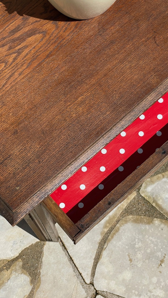 Image 1 of Comodino anni '40 in rovere massello, Francia