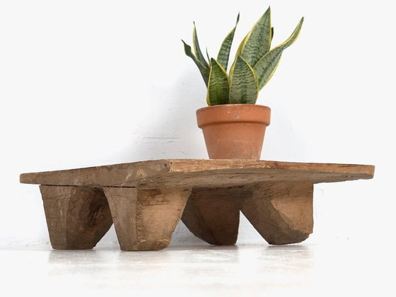 Mesa cuadrada antigua (c.1900) #9, Mesas de comedor, Madera, Marrón, Rustic (foto 10 de 16)