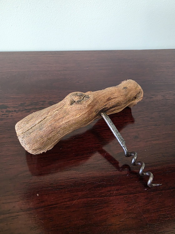 Image 1 of Esclusivo cavatappi in legno SIRET – accessorio vintage per il vino