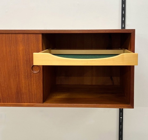 Image 1 of Mobiletto in teak di Kai Kristiansen per Feldballes, anni '60.