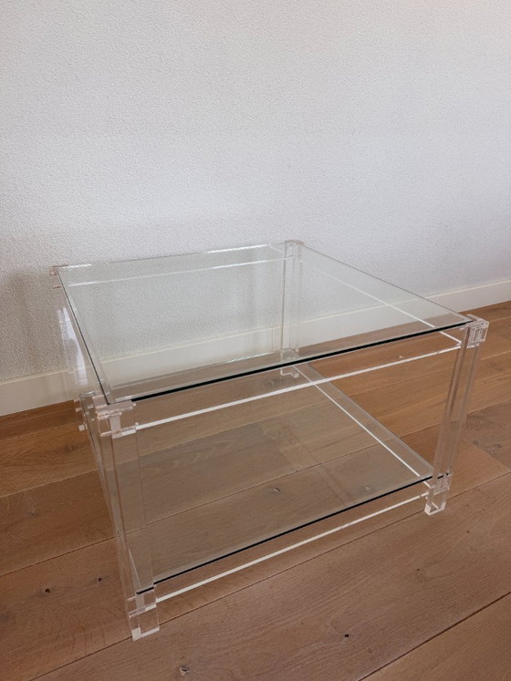 Image 1 of Plexiglas acrylic coffee table