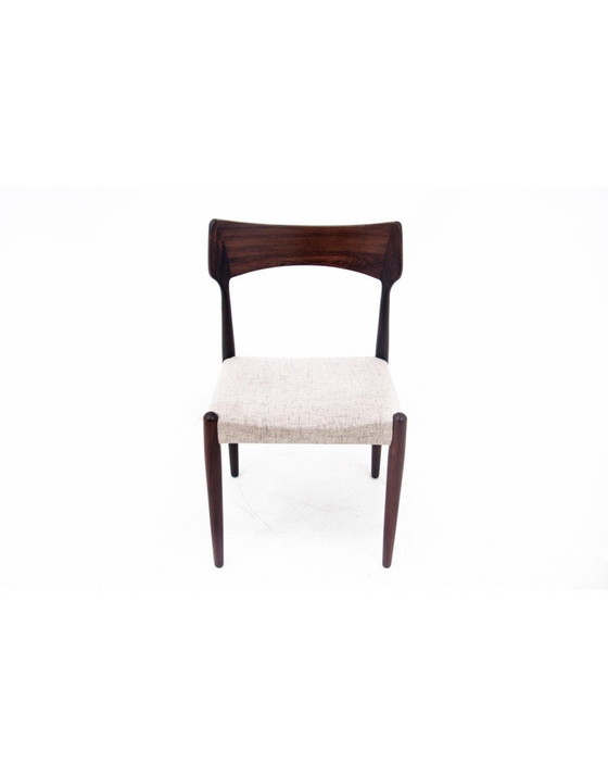 Image 1 of Vier Stühle aus Palisanderholz, entworfen von Bernhard Pedersen & Son, Dänemark, 1960er Jahre.