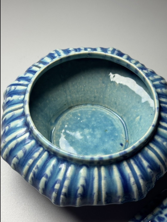 Bonbonnière Art Déco — Faïencerie de Thulin, Belgio – Oggetti decorativi, Ceramic (photo 6 of 12)