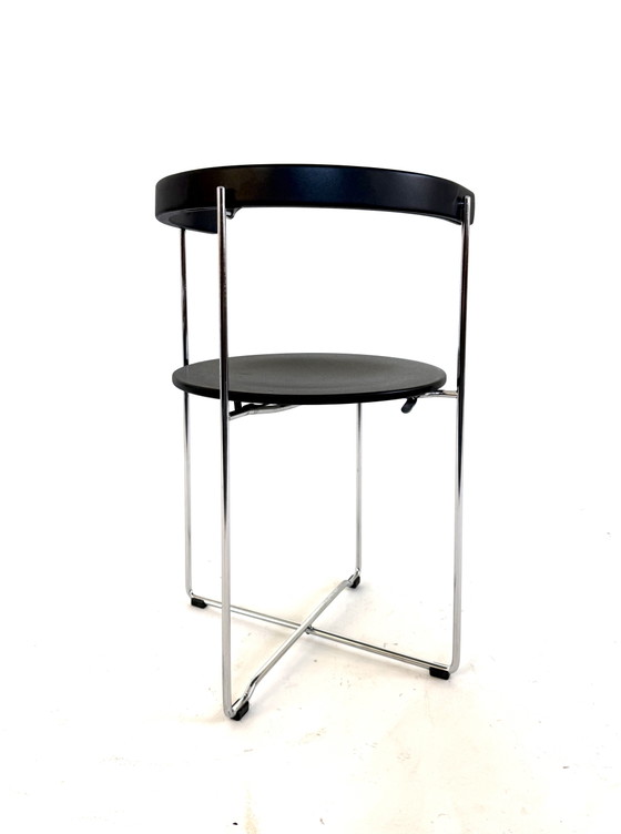 Image 1 of 2x vintage design folding chair, Kusch & Co ‘80