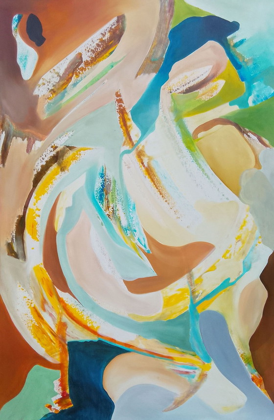 Acrylic painting #earth 150x100cm – joart, Paintings & Drawings, Canvas (photo 5 of 15)