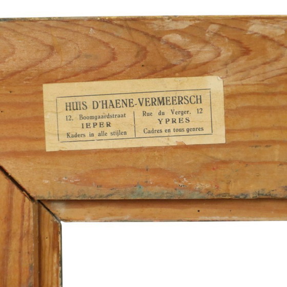 Image 1 of Antique Classic Gold Leaf Frame 74cm