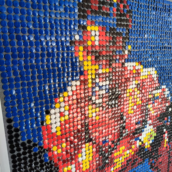 Image 1 of Muhammad Ali / Cassius Clay / Boxing World Champion / Pixel Art Mosaic Portrait