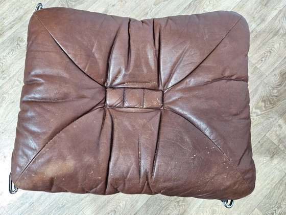 Image 1 of Poltrona con poggiapiedi, Westnofa, "Poltrona con poggiapiedi", progettata da