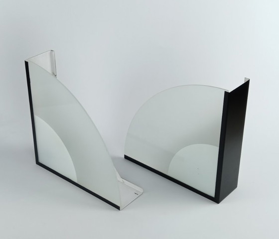 Image 1 of 2 applique triangolari minimaliste, 1980