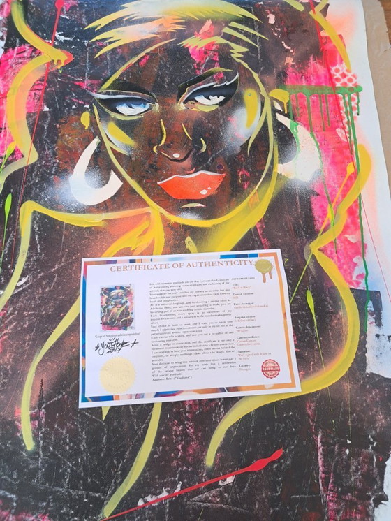 Image 1 of YOUTHONE - Black is back - Toile d'artiste