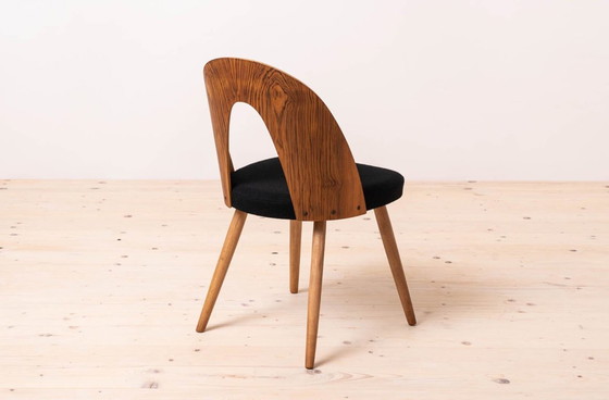 Image 1 of Set di 4 sedie da pranzo Mid-Century di Antonin Šuman, rivestite in tessuto Kvadrat