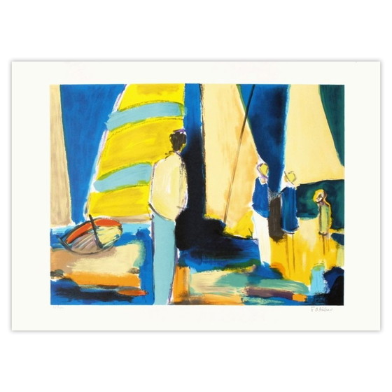 Image 1 of François D'ARGUIN Bord de mer Litografia firmata 1994