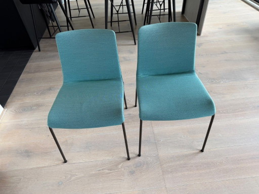 Juego de 4 sillas de comedor Walter Knoll Liz (Claudio Bellini)