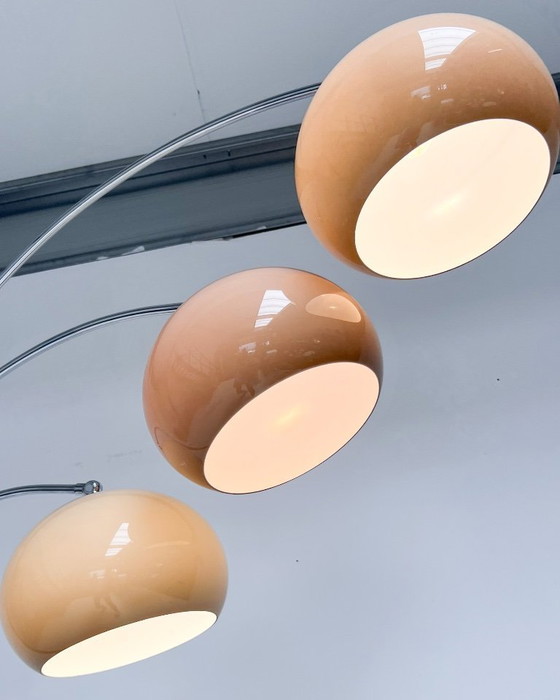 Image 1 of Space Age booglamp van Dijkstra Lampen, 1970's