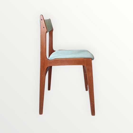 Image 1 of 6 chaises de salle à manger vintage Erik Buch