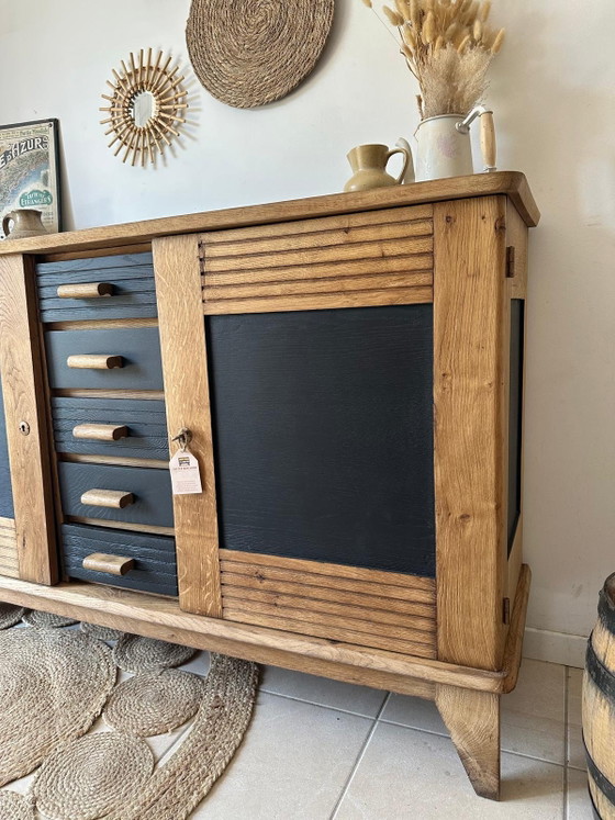 Credenza stile René Gabriel, patinata – Credenze, Wood (photo 11 of 15)