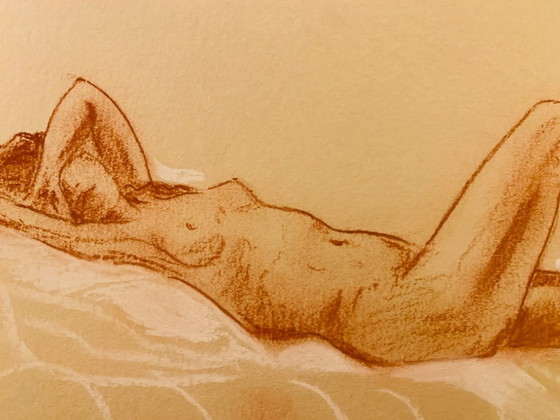 Image 1 of Ritratto di donna "siesta provenzale".