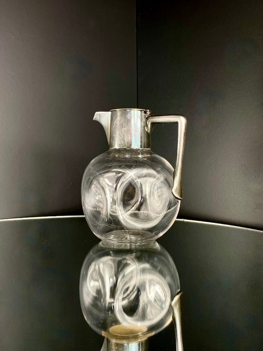 Hukin & Heath Verzilverde Karaf by Christopher Dresser