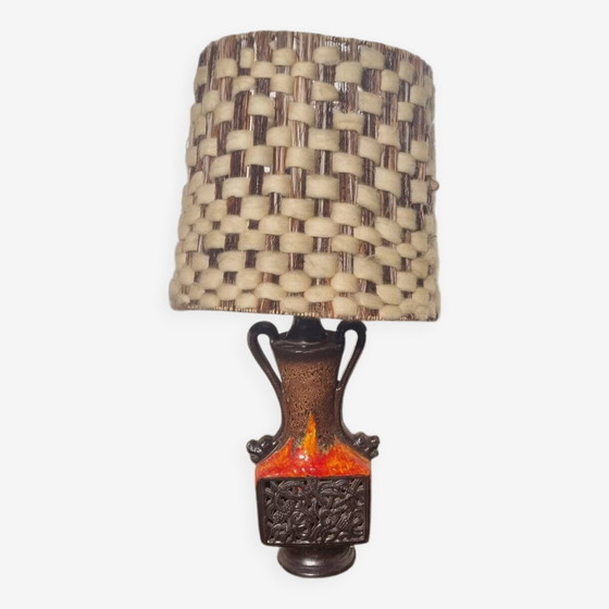 Image 1 of Floor lamp , Sheep brass lampshade