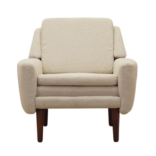 Cream Armchair, Danish Design, 1970S, Production: Denmark