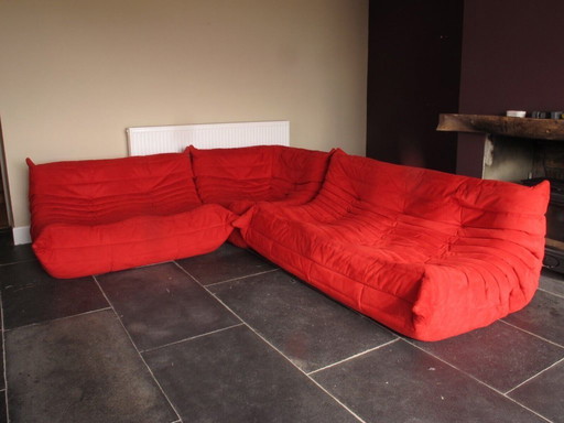 Genuine Ligne Roset Togo Modular Corner Sofa Complete - Great Condition