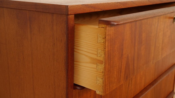 Vintage Danish Chest of drawers | Teak | 6 drawers | 106 cm – Wood (photo 8 of 9)