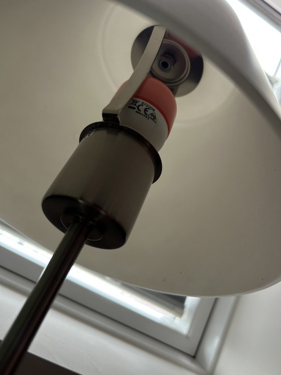 Image 1 of Scandinavian Design Chrome Dimmable Frosted Glass Table Lamp