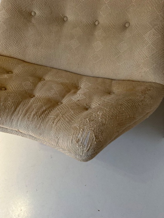 Image 1 of Geoffrey D. Harcourt para Artifort, dos sillones 591 con reposapiés (década de 1960)