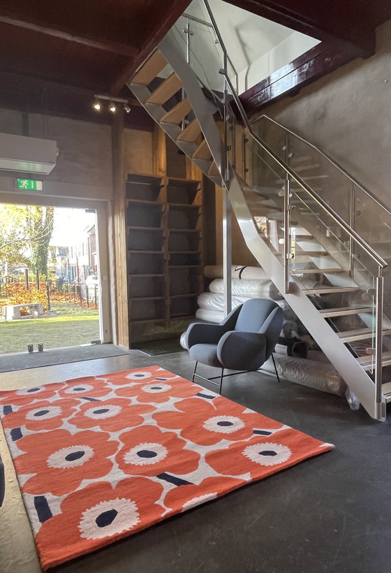 Image 1 of Brink and Campman carpet Unikko orange 