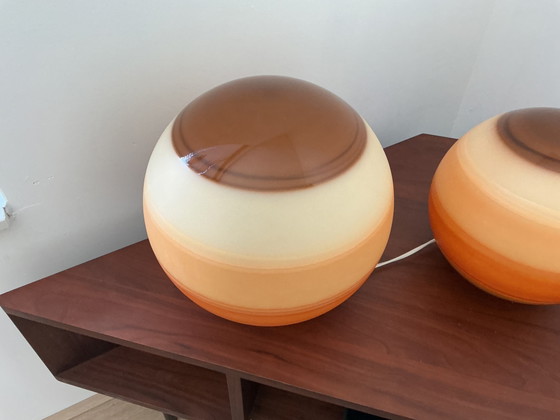 Image 1 of 3 lampade a globo Wofi anni '80