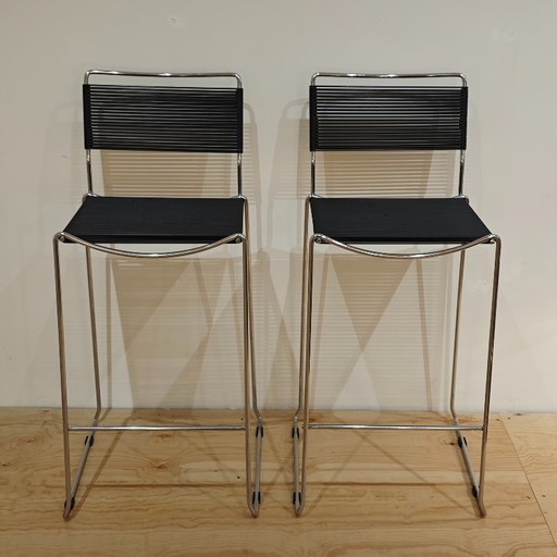 Tabourets de bar vintage Belotti Spaghetti