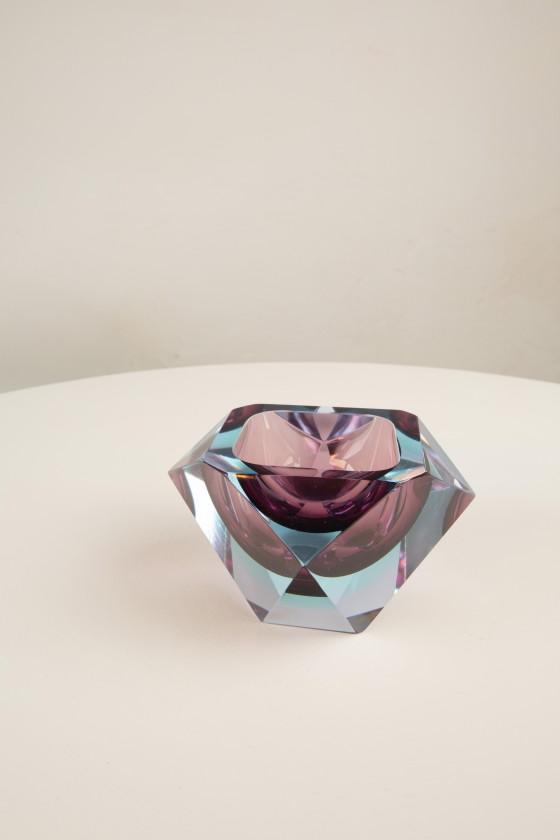 Sculpturale asbak toegeschreven aan Flavio Poli voor Seguso Vetri d’Arte, 1970 – Tafelaccessoires (photo 16 of 21)