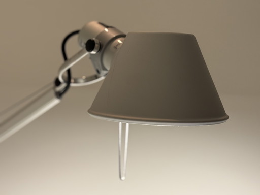 Artemide Tolomeo Desk Lamp Aluminum