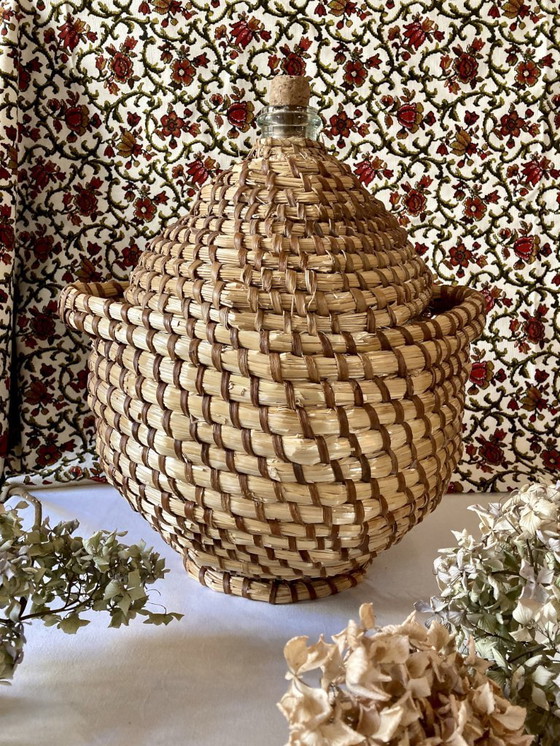 Image 1 of Damigiana intrecciata