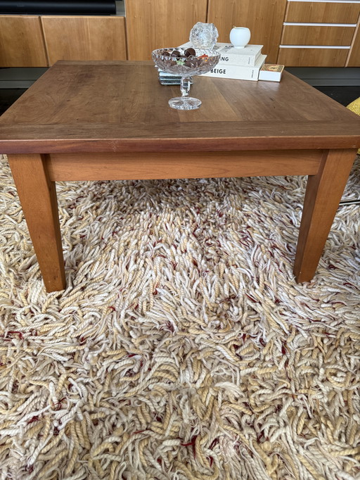Mesa de centro de madera maciza de cerezo