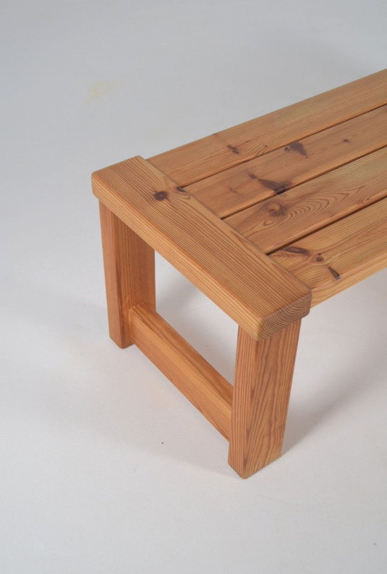 Banc suédois en pin par Nils Troed pour Glas Mäster, 1960 – Wood, Vintage (photo 5 of 8)
