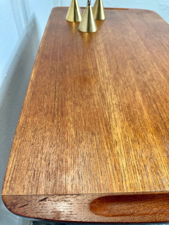 Tavolino in teak Mid Century Design danese anni '50 '60 Vintage, Tavolini, Legno, Marrone (foto 13 di 13)