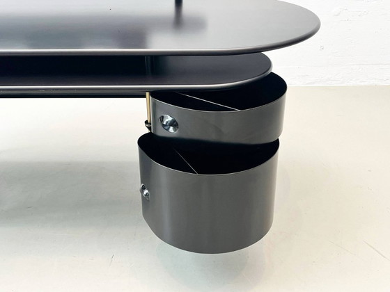 Image 1 of Johnson Wax desk model 617 by Frank Lloyd Wright for Cassina, 1992s