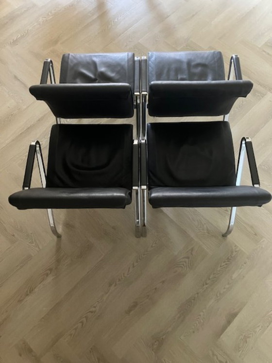 Image 1 of 4 x Team by Wellis Designer Vintage stoelen te koop