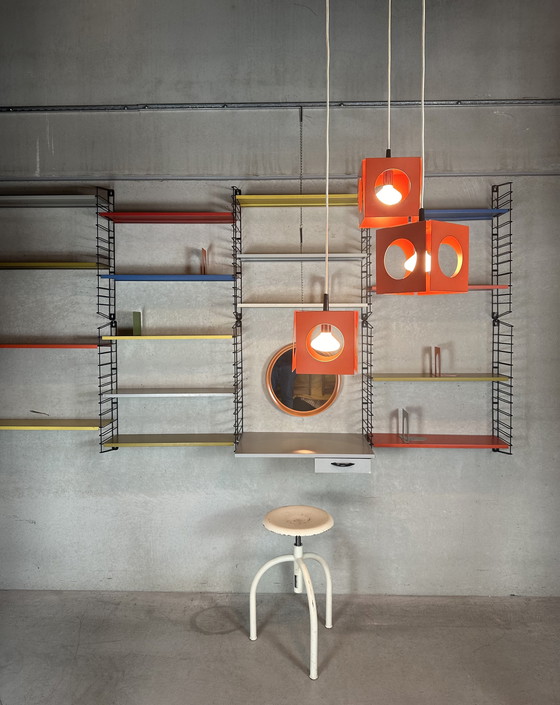 Image 1 of Vintage 'cube' cascade lamp 