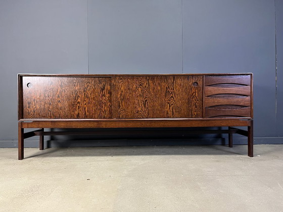 Image 1 of Oswald Vermaercke Paola wengé sideboard for V-Form Belgium 1960s