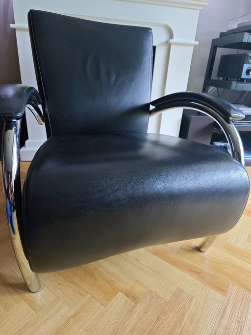 Molinari accademia fauteuil leer